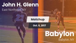 Matchup: John H. Glenn vs. Babylon  2017