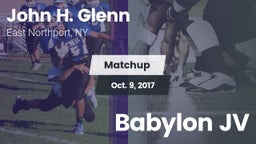 Matchup: John H. Glenn vs. Babylon JV 2017