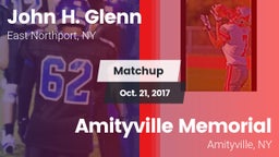 Matchup: John H. Glenn vs. Amityville Memorial  2017