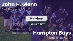 Matchup: John H. Glenn vs. Hampton Bays  2017