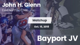 Matchup: John H. Glenn vs. Bayport JV 2018