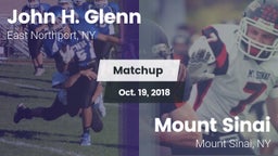 Matchup: John H. Glenn vs. Mount Sinai  2018