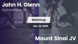 Matchup: John H. Glenn vs. Mount Sinai JV 2018