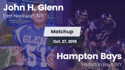 Matchup: John H. Glenn vs. Hampton Bays  2018