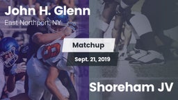 Matchup: John H. Glenn vs. Shoreham JV 2019