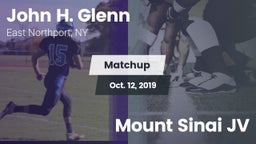 Matchup: John H. Glenn vs. Mount Sinai JV 2019