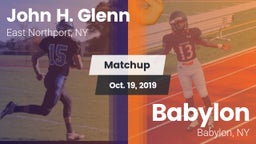 Matchup: John H. Glenn vs. Babylon  2019