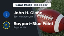 Recap: John H. Glenn  vs. Bayport-Blue Point  2021