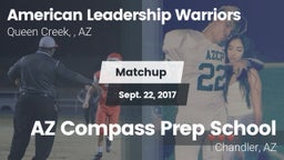 Matchup: American Leadership  vs. AZ Compass Prep School  2017