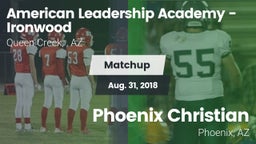 Matchup: American Leadership  vs. Phoenix Christian  2018