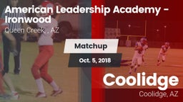 Matchup: American Leadership  vs. Coolidge  2018