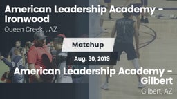 Matchup: American Leadership  vs. American Leadership Academy - Gilbert  2019