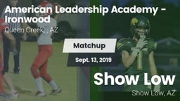 Matchup: American Leadership  vs. Show Low  2019