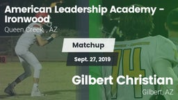 Matchup: American Leadership  vs. Gilbert Christian  2019