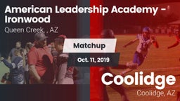 Matchup: American Leadership  vs. Coolidge  2019