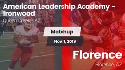 Matchup: American Leadership  vs. Florence  2019