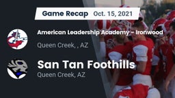 Recap: American Leadership Academy - Ironwood vs. San Tan Foothills  2021