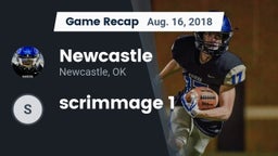Recap: Newcastle  vs. scrimmage 1 2018