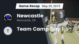 Recap: Newcastle  vs. Team Camp Day 1 2019