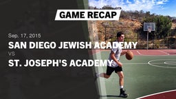 Recap: San Diego Jewish Academy  vs. St. Joseph's Academy 2015