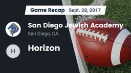 Recap: San Diego Jewish Academy  vs. Horizon 2017
