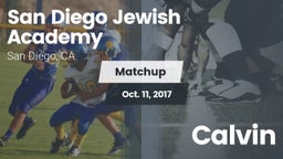 Matchup: San Diego Jewish Aca vs. Calvin 2017