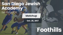 Matchup: San Diego Jewish Aca vs. Foothills 2017