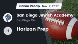 Recap: San Diego Jewish Academy  vs. Horizon Prep 2017