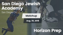 Matchup: San Diego Jewish Aca vs. Horizon Prep 2018