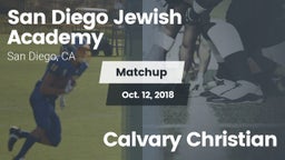 Matchup: San Diego Jewish Aca vs. Calvary Christian 2018