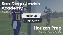 Matchup: San Diego Jewish Aca vs. Horizon Prep 2019