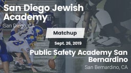 Matchup: San Diego Jewish Aca vs. Public Safety Academy San Bernardino 2019