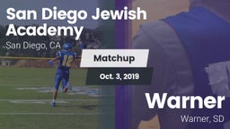 Matchup: San Diego Jewish Aca vs. Warner  2019