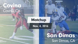 Matchup: Covina  vs. San Dimas  2016