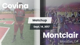 Matchup: Covina  vs. Montclair  2017