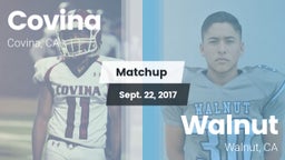 Matchup: Covina  vs. Walnut  2017
