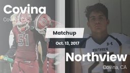 Matchup: Covina  vs. Northview  2017