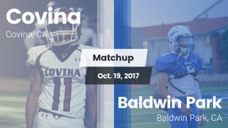 Matchup: Covina  vs. Baldwin Park  2017