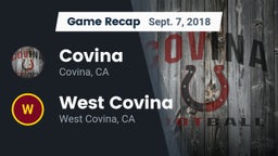 Recap: Covina  vs. West Covina  2018