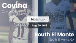 Matchup: Covina  vs. South El Monte  2019