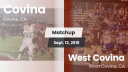 Matchup: Covina  vs. West Covina  2019