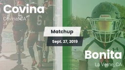 Matchup: Covina  vs. Bonita  2019