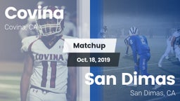 Matchup: Covina  vs. San Dimas  2019