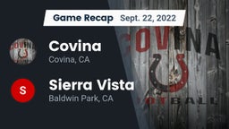 Recap: Covina  vs. Sierra Vista  2022