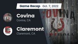 Recap: Covina  vs. Claremont  2022