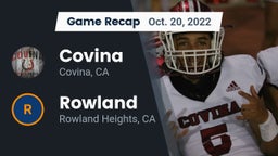 Recap: Covina  vs. Rowland  2022