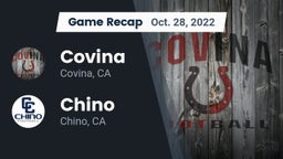 Recap: Covina  vs. Chino  2022