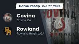 Recap: Covina  vs. Rowland  2023