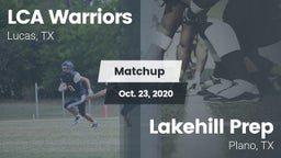 Matchup: LCA Warriors vs. Lakehill Prep 2020