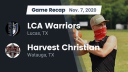 Recap: LCA Warriors vs. Harvest Christian  2020
